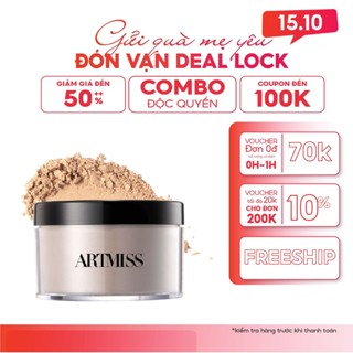 Phấn phủ bột ARTMISS transparent matte powder kiểm soát dầu 24h 30g