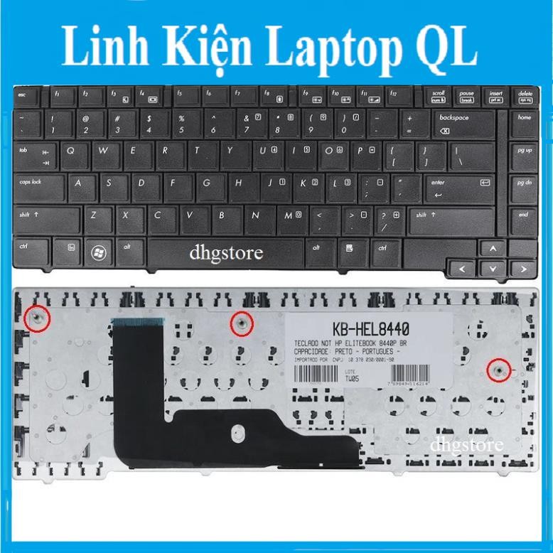 Bàn phím laptop HP EliteBook 8440 8440W 8440P