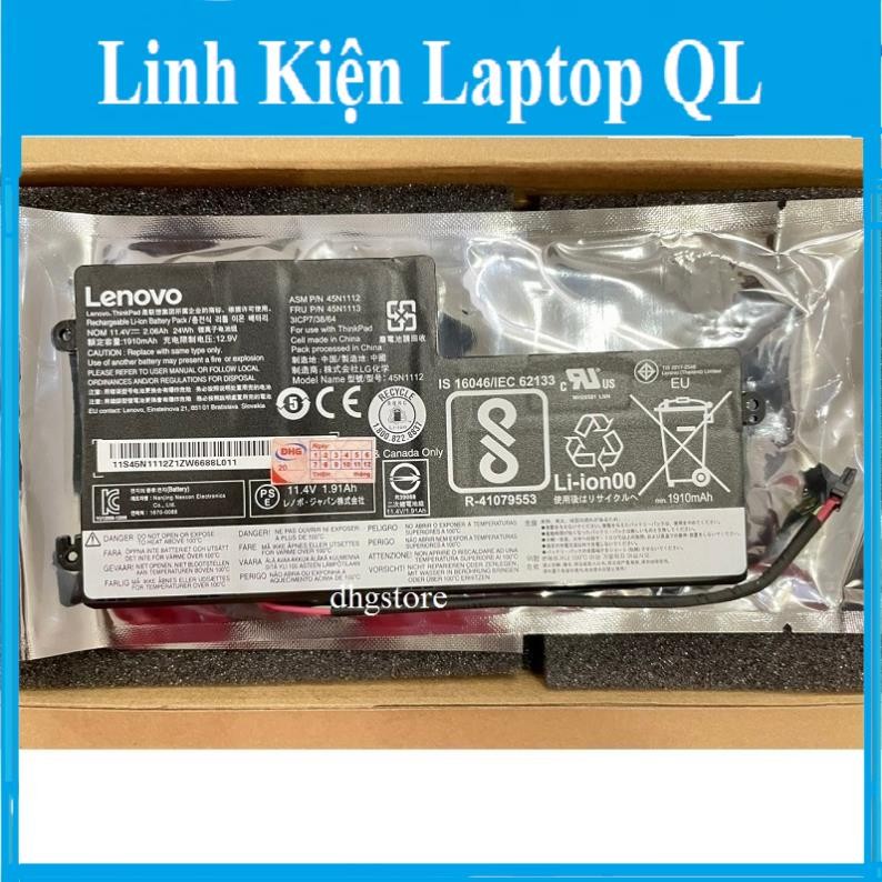 Pin laptop Lenovo ThinkPad ThinkPad X240 X250 X260 X270 T440s T450s