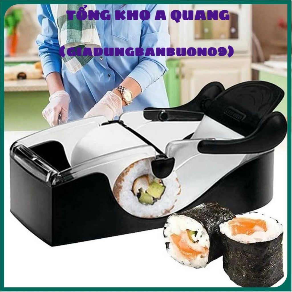KHUÔN LÀM SUSHI RONG BIỂN ĐƠN GIẢN - Dụng Cụ Làm Cơm Nắm Rong Biển Tiện Lợi,Máy Làm Cơm Cuộn Chống D