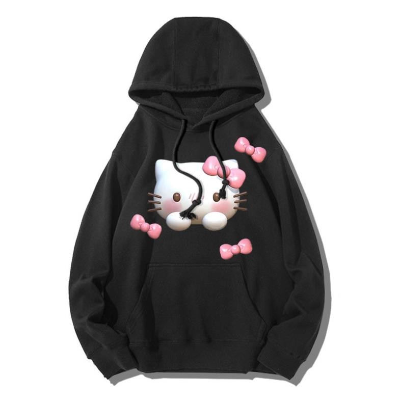 áo HelloKitty Ngọt Ngào Phong Cách kute - Áo hoodie nam nữ, chất nỉ cotton UT