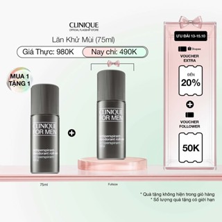 Lăn khử mùi cho nam CLINIQUE For Men Anti-Perspirant Deodorant Roll On 75ml