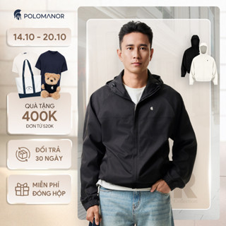 [NEW T9] Áo khoác gió nam Cao Cấp chống nắng ASTON, chất liệu Dù Twill mềm mịn thoáng mát - POLOMANOR