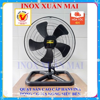 Quạt Sàn đứng động cơ mạ đồng cao cấp Hanvina - Inox Xuân Mai
