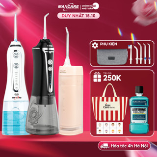 Máy tăm nước cầm tay Maxcare gồm 5 mẫu máy tăm nước gấp gọn & tăm nước mini 200ml,300ml Nhật Bản