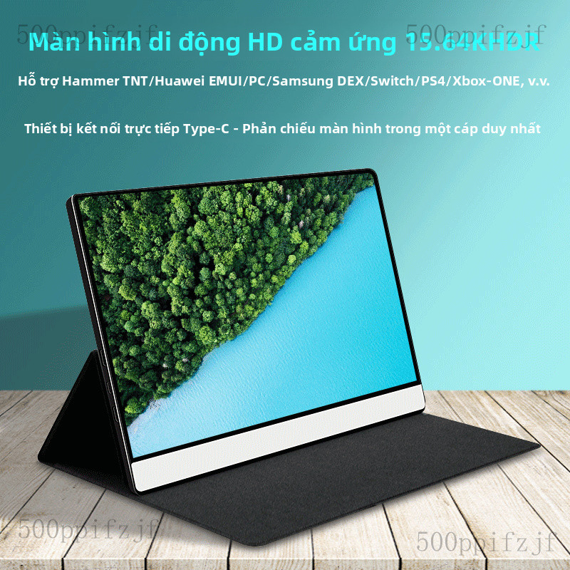 3K Màn hình di động một mảnh13.3Inch hdmi Màn hình di động cảm ứng siêu mỏng1080P Hỗ trợ độ nét cao 
