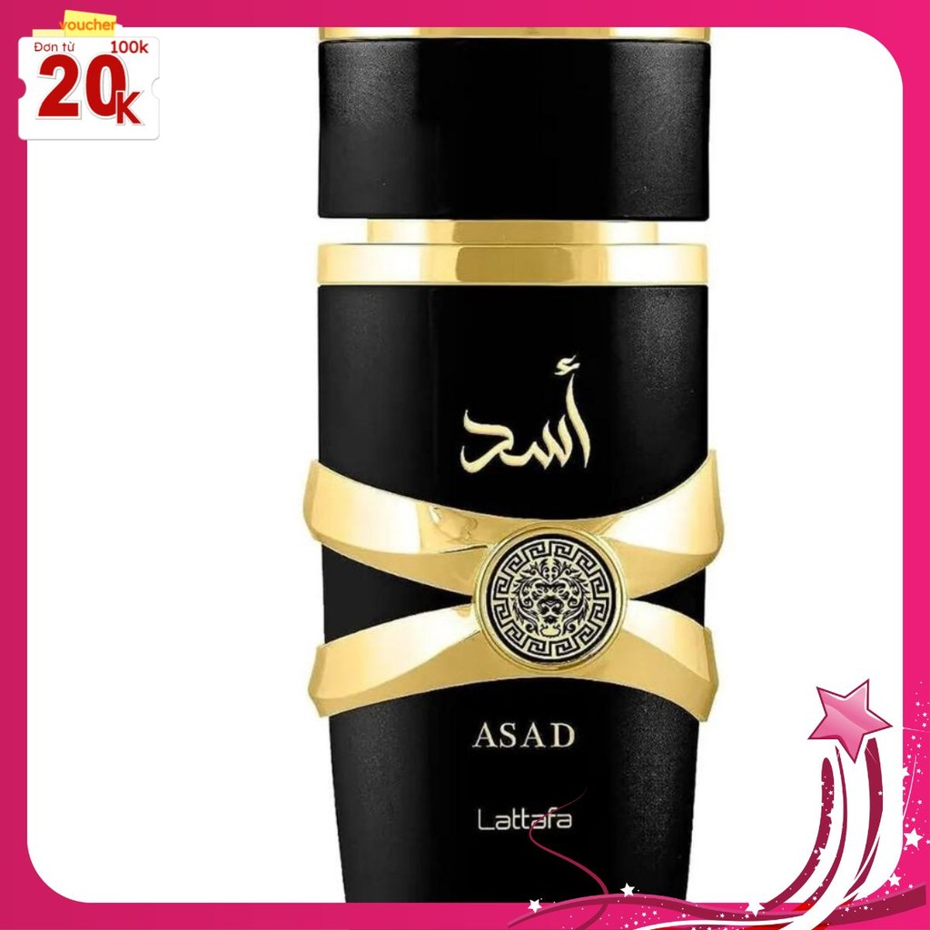 Nước Hoa Nam Lattafa Asad EDP { ko seal }