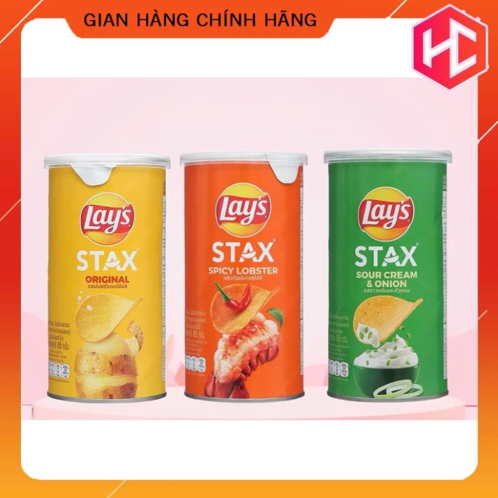 combo 5 ống Bim Lays Stax 42g - Hàng Chuẩn