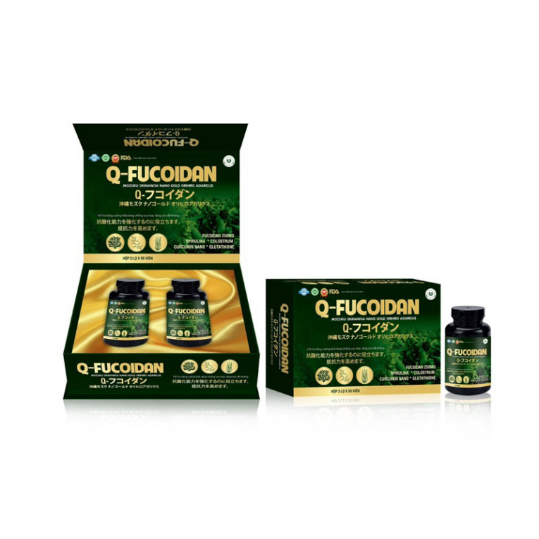 HN- Q-fucoidan hỗ trợ tăng cường khả năng chống oxy hóa,tăng cường sức đề kháng