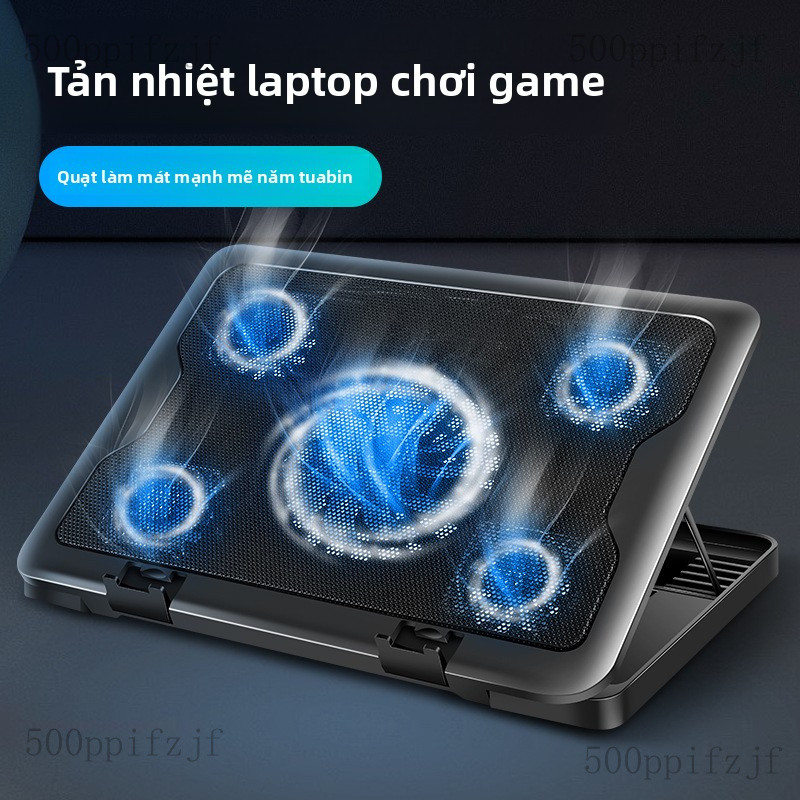Đế làm mát quạt laptop cho laptop chơi game, phù hợp với HP, Apple, Lenovo, Dell
