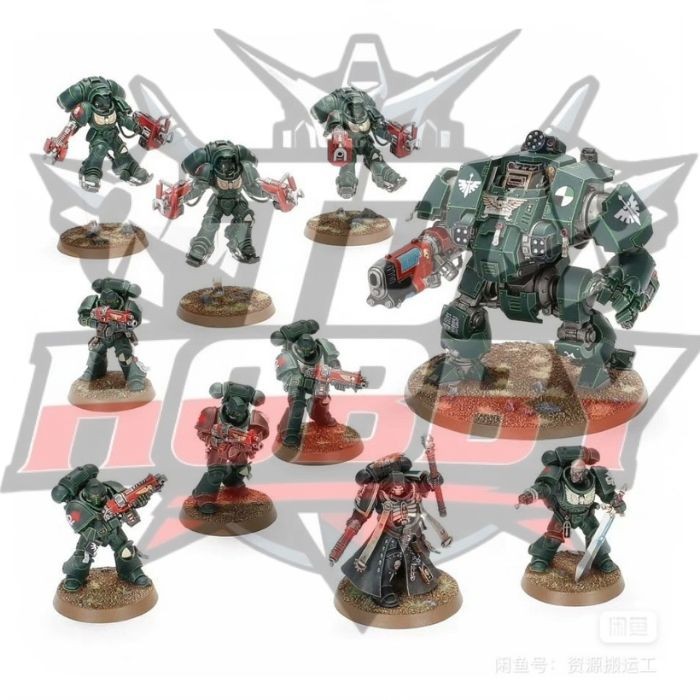 Mô hình in 3D WH-40K K-team gao bạc, sư tử, xì trum