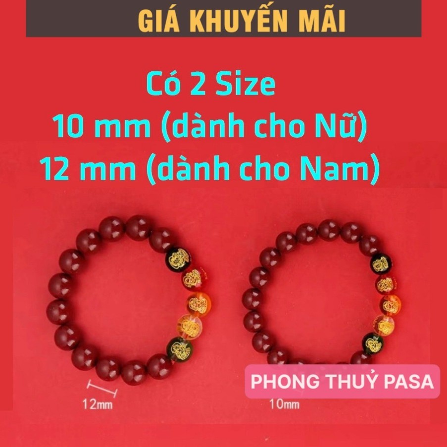 Trending Vòng tay Chu sa phong thuỷ Ngũ Lộ Thần Tài may mắn tài lộc bình an vòng đá chu sa đỏ vòng h