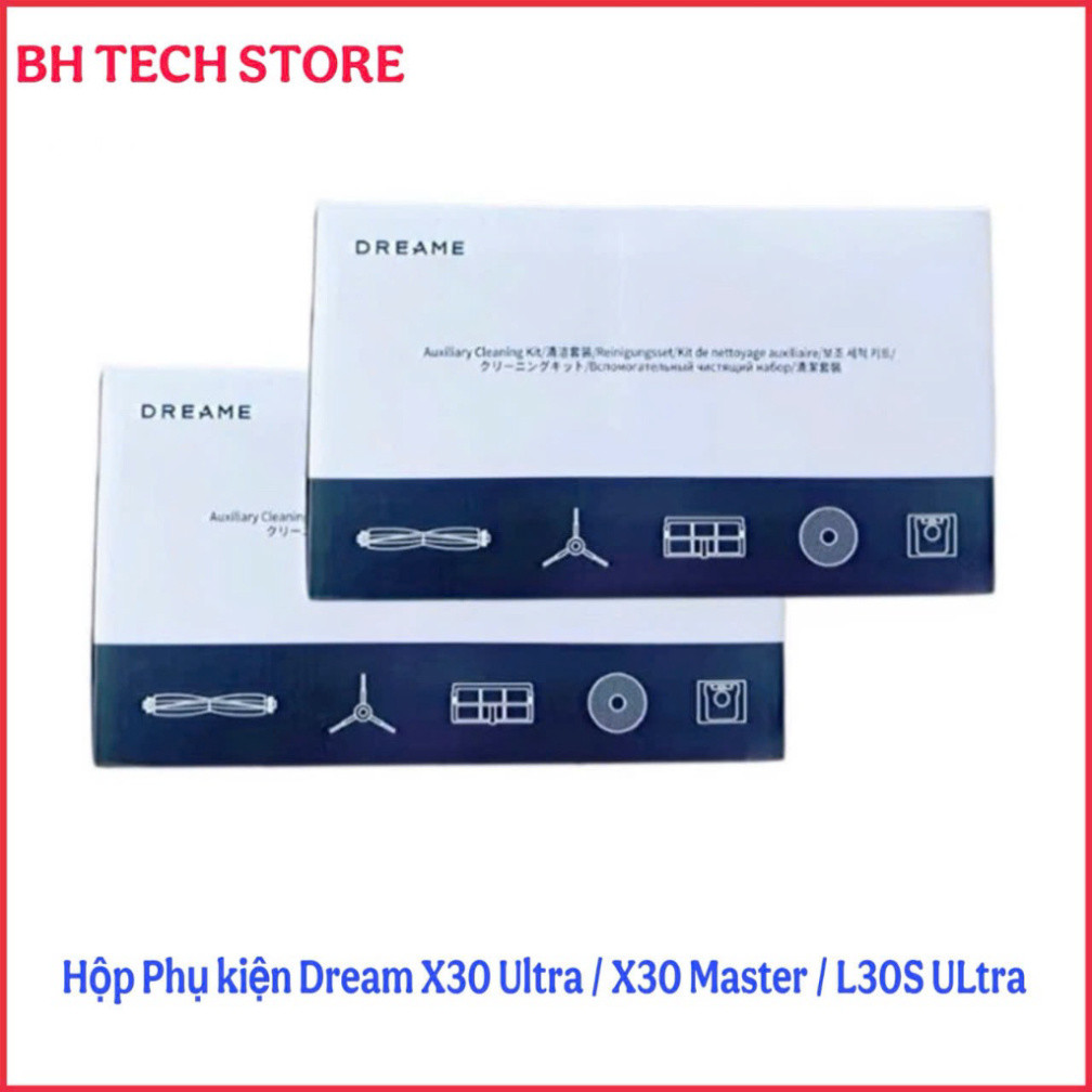 Hộp Phụ kiện chính hãng Dreame X30 Ultra / X30 Master / L30S Ultra / L10S Ultra Pro Heat.( Số lượng 