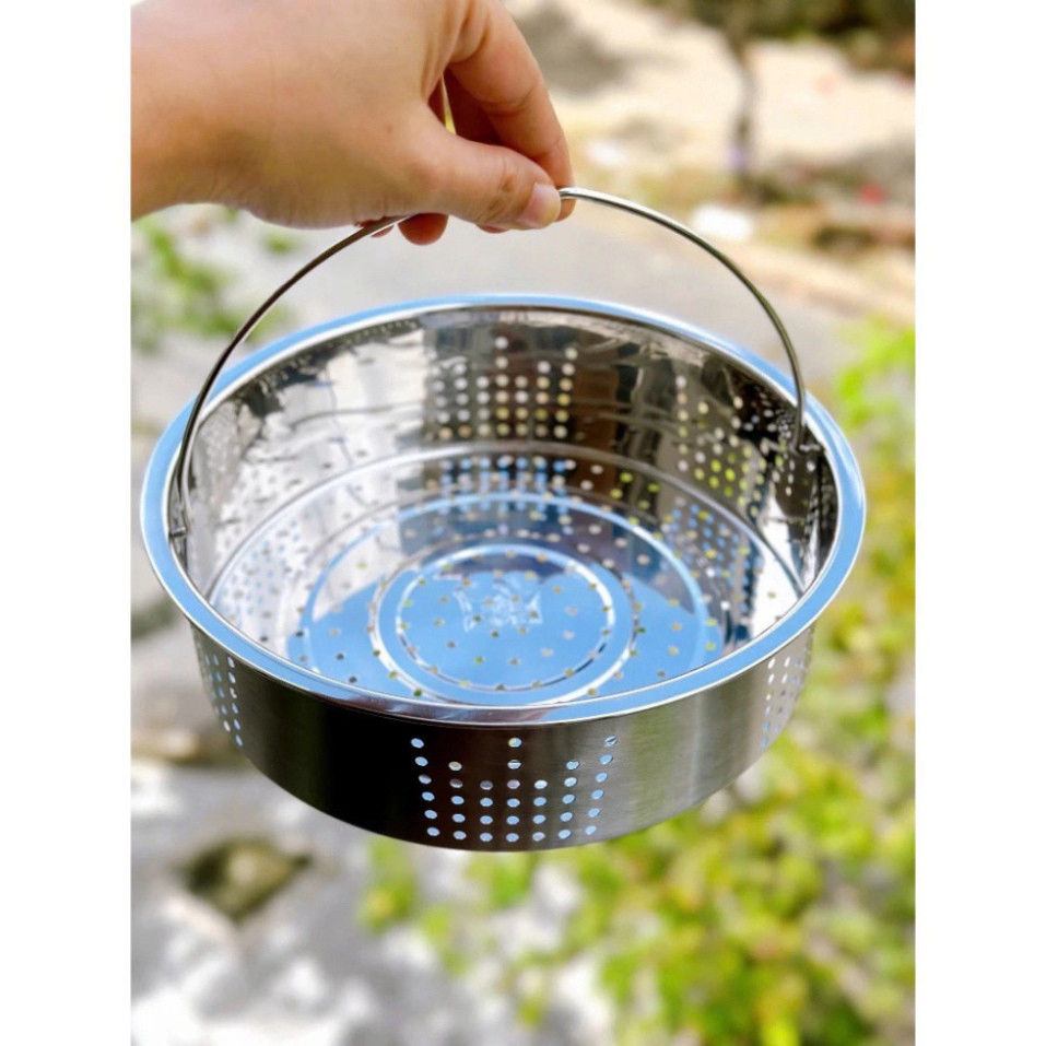 Xửng hấp inox 304-size 21-chiều cao 6cm dùng cho nồi cơm Olivo và nồi áp suất Olivo