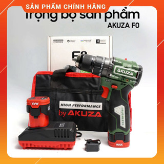  Máy Khoan Pin AKUZA F0 - 3 Chức Năng Chống Vặn Cố Tay Búa và Autolock Công Suất 16,8V Chống Kích Ném. . 