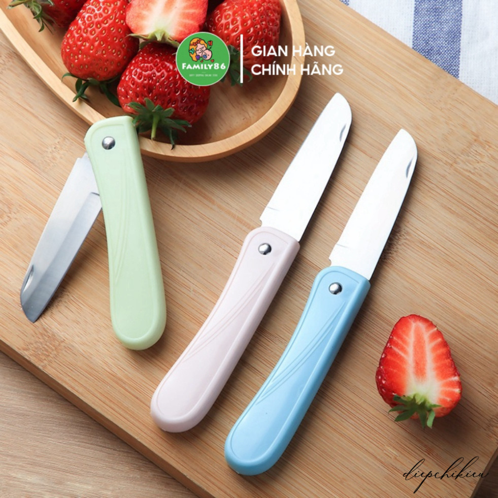 Dao Gọt Trái Cây Gấp Gọn Nhỏ, Dao Mini Đa Năng Tiện Lợi | Pocket Fruit Knife V2
