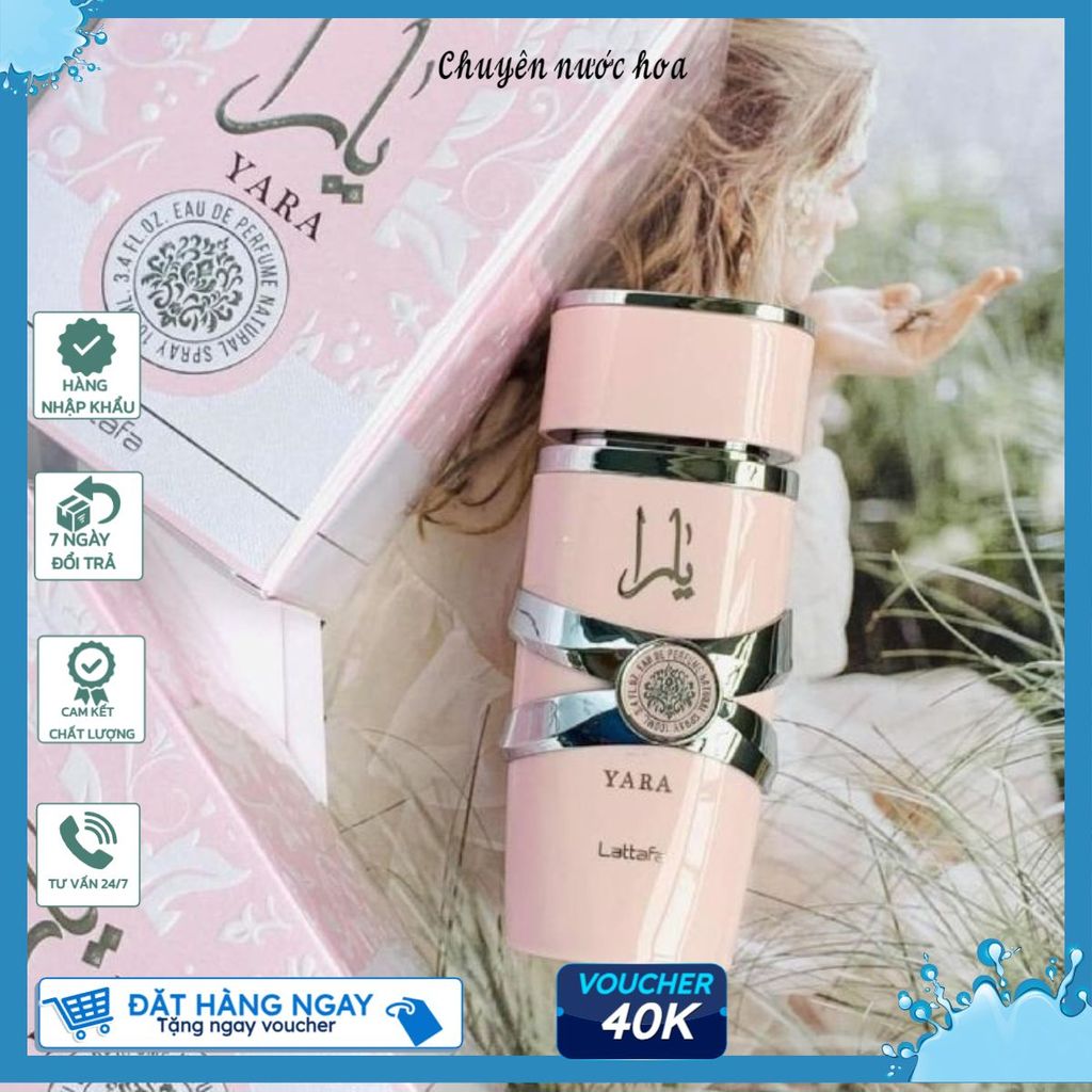 🌿Nước hoa Yara Dubai Lattafa Yara (5ml/10ml/20ml)