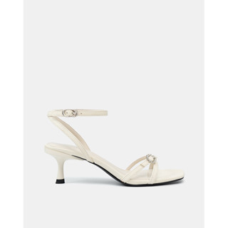  Giày Sandal Nữ 7cm Thời Trang JUNO Cao Gót Quai Chéo Buckle Đính Đá SD07107 