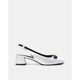  Giày Cao Gót Nữ 5cm Thời Trang JUNO Giày Cao Gót Slingback Mũi Vuông CG05157 