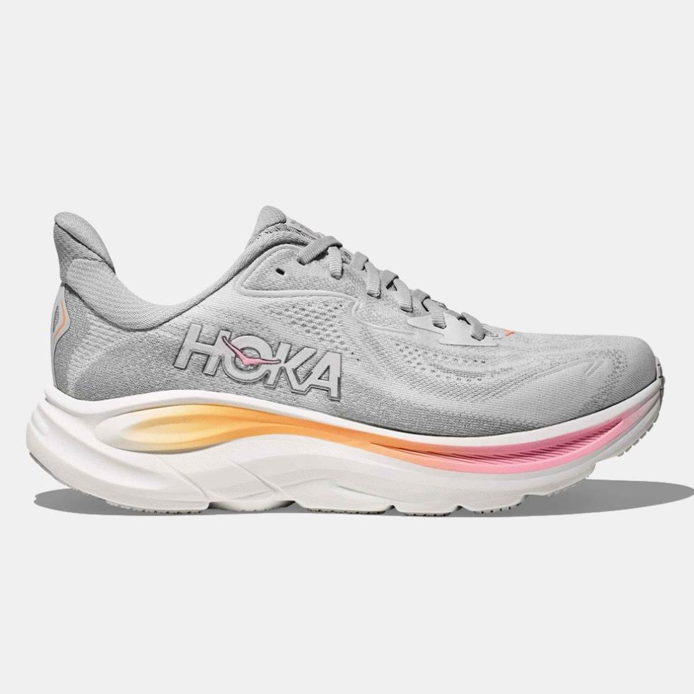Giày Chính Hãng Hoka Clifton 10  Shoes Grey 1162031-SSTC