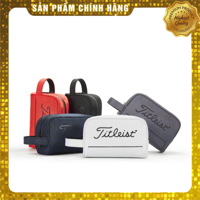 HN Golf -  Túi Cầm Tay Golf Titleist - Túi Golf Cầm Tay Vải Dù Siêu Bền- Túi Đựng Bóng Golf