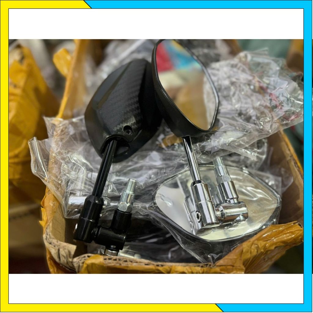 Kính xoay 360 độ mẫu AB gương gập kính xoay 360 độ xe máy AB Sirius Dream Wave Vario [SALE]