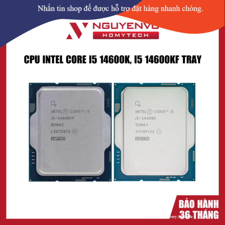 ib shop_ CPU Intel Core i5 14600K, i5 14600KF _ship toàn quốc