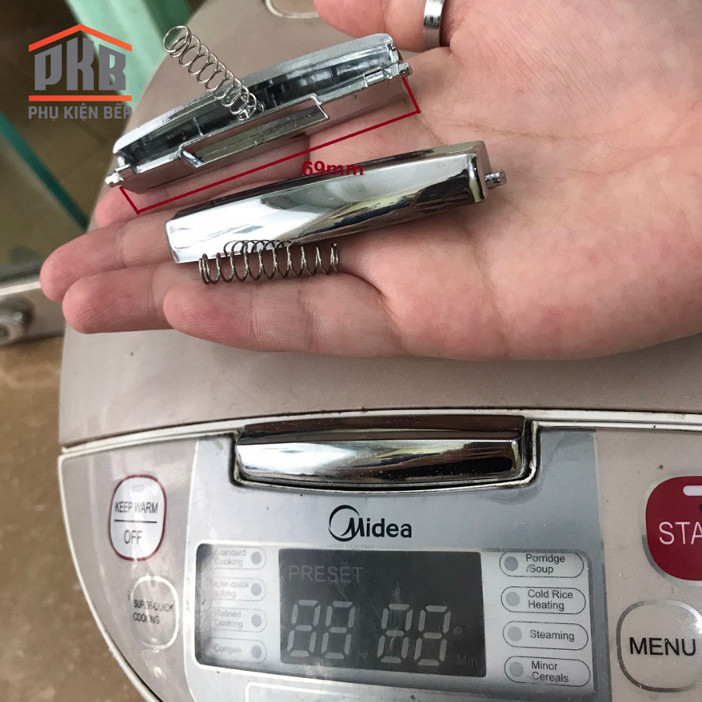 Lẫy khóa nồi cơm điện Midea MB-FS5018 FS3018 Phụ kiện, linh kiện nồi cơm điện Midea
