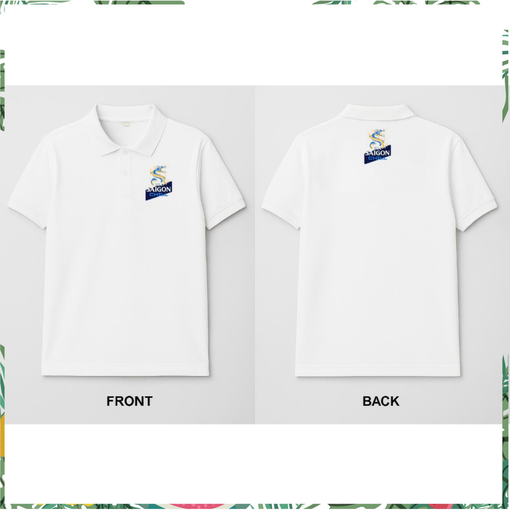 Áo polo cao cấp Saigon Chill thiết kế form suông - La'house Uniform, phong cách trẻ trung, tiện dụng