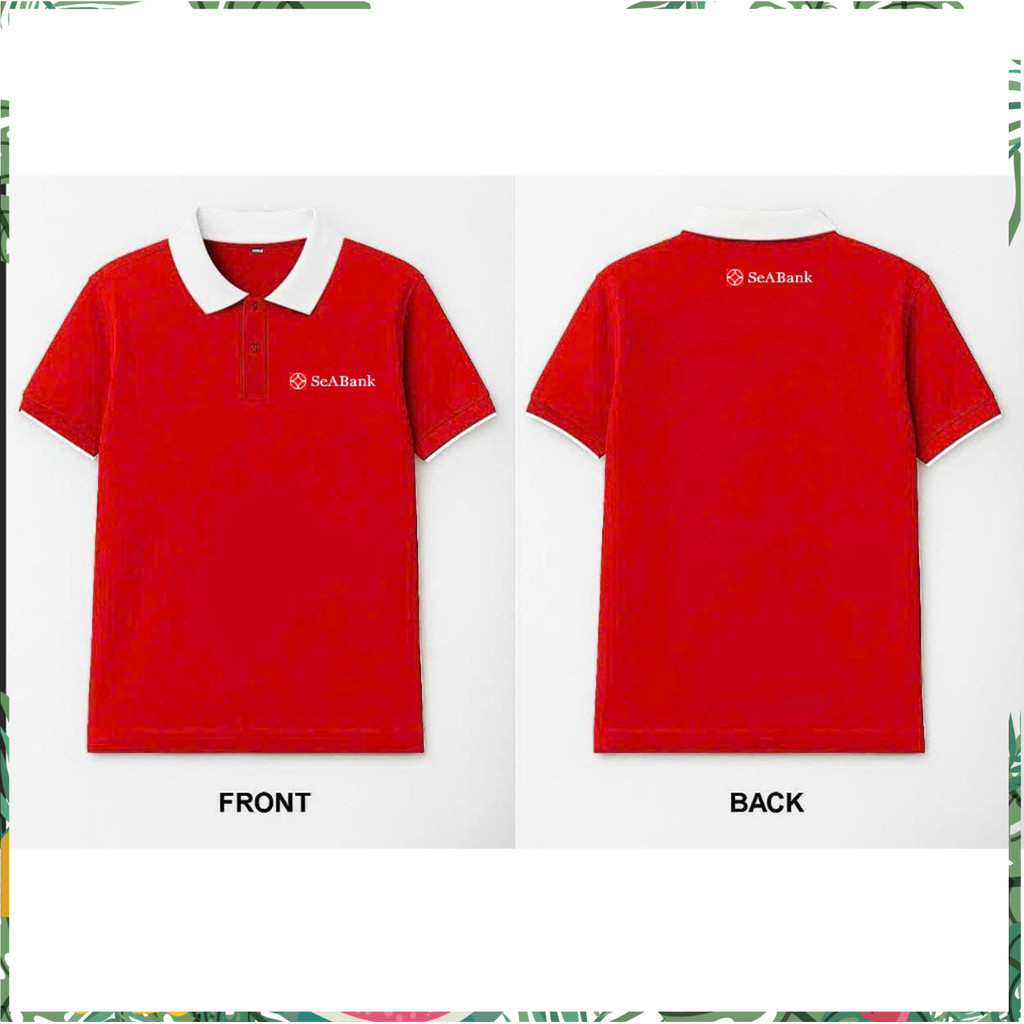 Áo thun đồng phục ngân hàng La - House Uniform phiên bản dành riêng cho Seabank. GKD