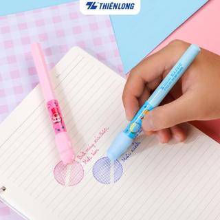 Bút máy xóa được Thiên Long Mazzic FTCE-001 - Ngòi kim tinh luyện chữ đẹp, bút định vị tay cầm, êm trơn (Tặng ống mực)