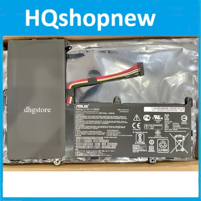 ⚡️ Pin laptop Asus EeeBook X205 X205T F205TA X205 X205TA X205TA-1R C21N1414 38Wh - Mới