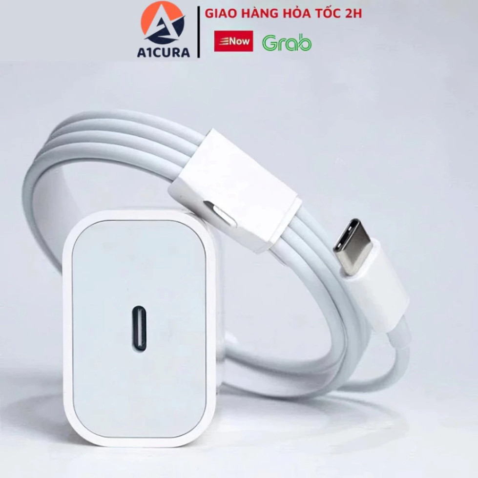 Bộ Củ Cáp Sạc Nhanh 20W An Toàn Ổn Định- Bảo Vệ Thiết Bị- Không Nóng Máy- Có Chống Nổ-A1CURA