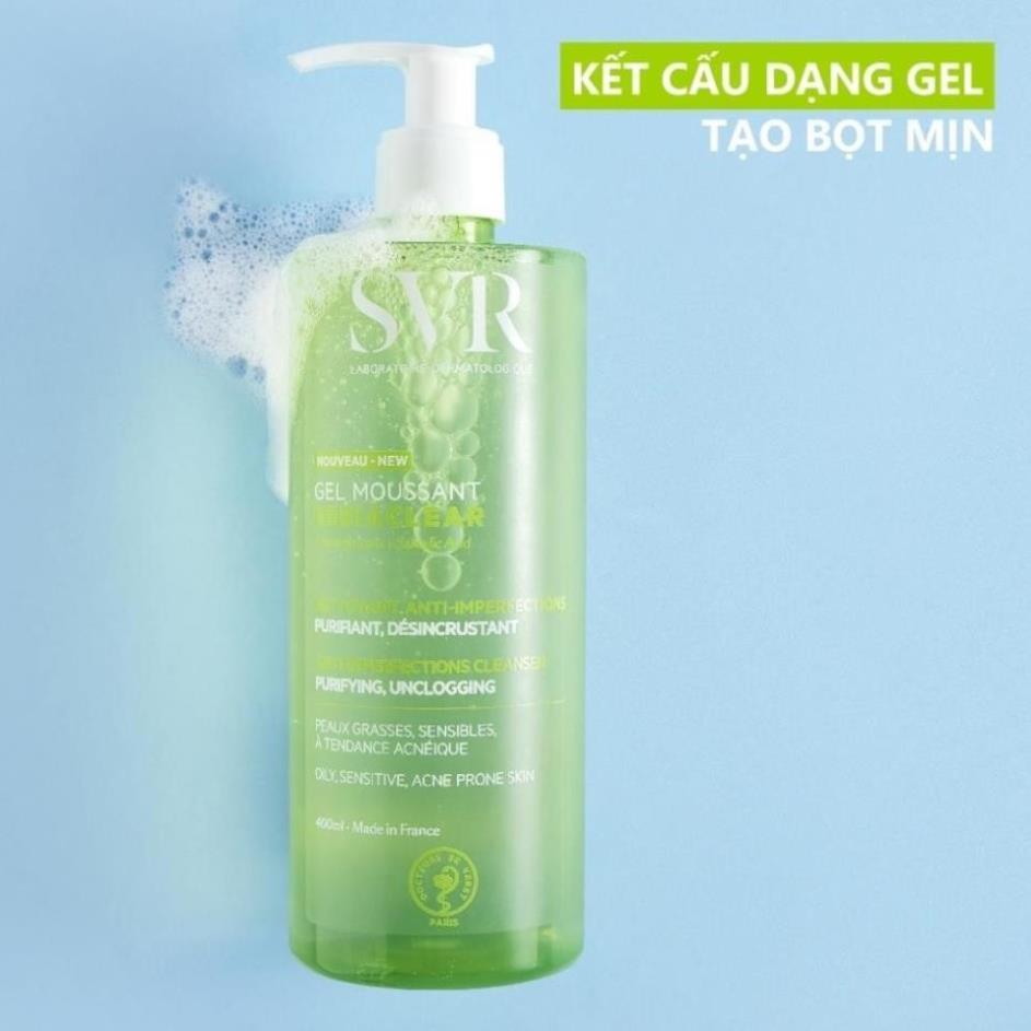 Gel Rửa Mặt Dành Cho Da Dầu Mụn SVR Sebiaclear Gel Moussant 200ml-400ml | BigBuy360 - bigbuy360.vn