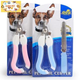Kìm kéo cắt móng cho thú cưng kèm dũa nhiều mẫu xinh GUNO PET