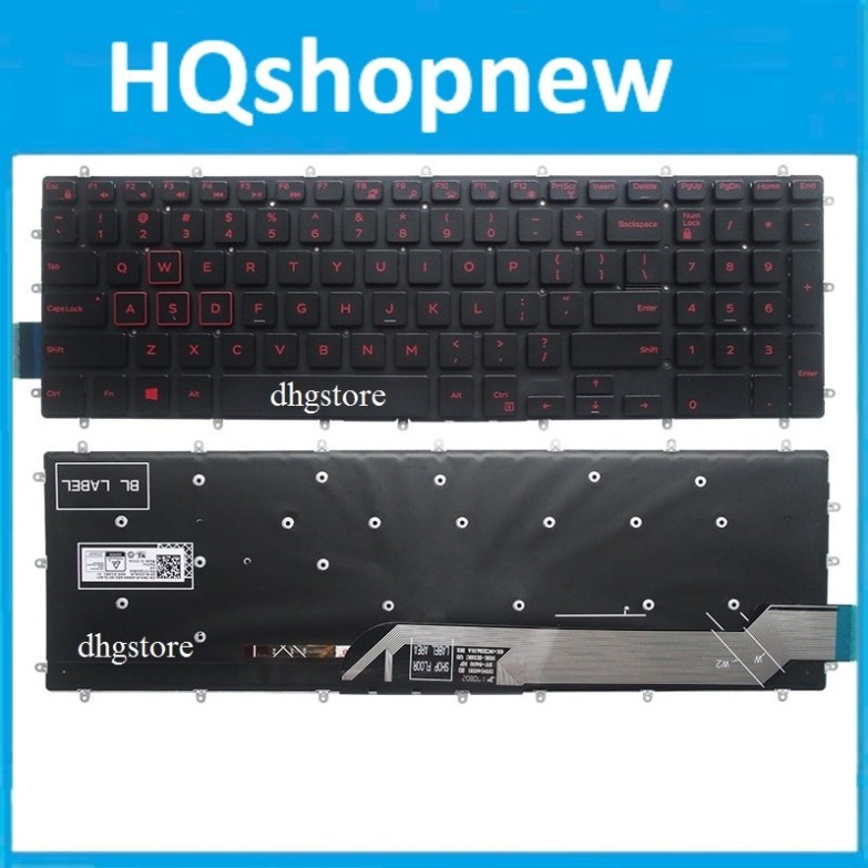 ⚡ Bàn phím laptop Dell Gaming G3 3579, G3 3590, G3 3779, G5 5587, G5 5590, G7 7588, 7567,Vostro 3584