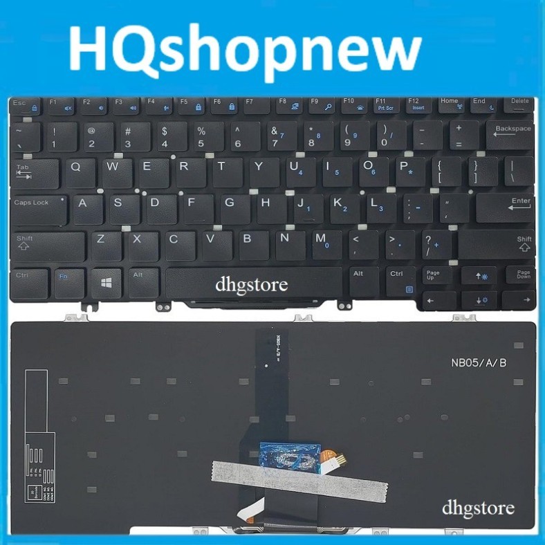 ⚡ Bàn phím laptop Dell Latitude 5280 5288 5289 5290 7280 7290 7389 7390