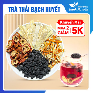 Trà thải bạch huyết, trà dưỡng sinh huyết, mix 4 vị gồm: sơn tra, trần bì, hoàng kỳ, dâu tằm