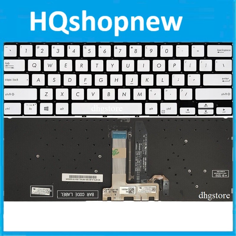 ⚡ Bàn phím laptop Asus VivoBook X432 UX432 S432 X432 K432 V432 K432FL Có Đèn