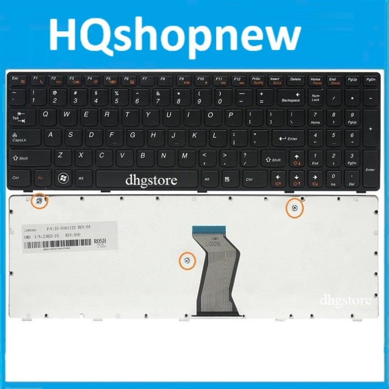 ⚡ Bàn phím Lenovo Ideapad G580 G580A G585 Z580 Z580A Z585 N580 N581 N585 N586 P580 P585 V585  NEC LE