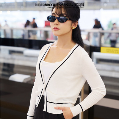 [CÒN TRẮNG] Áo Sweater Basic Nữ Tay Dài 2407005