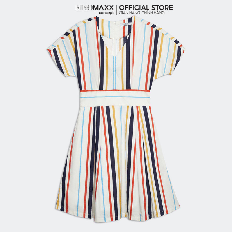 [CÒN SIZE S] NINOMAXX Đầm Thời Trang Nữ Tay Ngắn 1810172