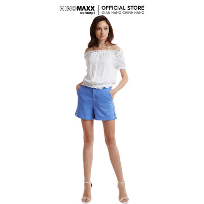 [CÒN SIZE S] Quần Short Nữ Nano Ngắn Suông Trơn Có Túi N&M Thương Hiệu NINOMAXX 2001019