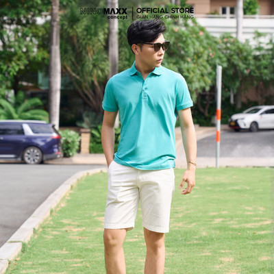 [CÒN ĐỎ] N&M Special Polo - Áo Polo Nam Tay Ngắn Cotton Form Travel Fit NINOMAXX 2203013