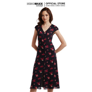   CÒN SIZE S  Đầm Nữ Sát Nách Cổ Tim Dáng Dài N&M Thương Hiệu NINOMAXX 2005003 