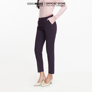   CÒN ĐỎ BẠC ĐÔ TÍM  Quần Tây Nữ Dáng Ôm Chất Cotton Co Giãn Thoải Mái NINOMAXX 1807023 