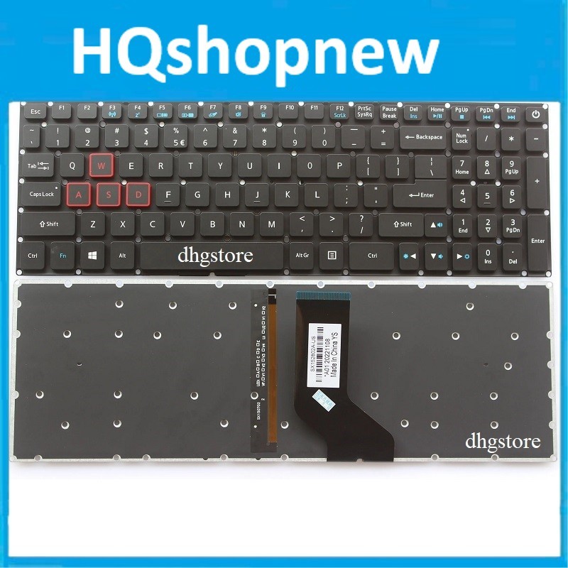 ⚡ Bàn phím Acer Predator Helios 300 G3-571 G3-573 G5-591 PH315-51 PH317-51 PH317-52 N17C1 N17C3 N17C