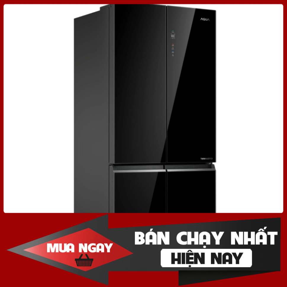 Sale ib đặt hàng [Mới 2025] Tủ lạnh Aqua Inverter AQR-M600XA(GB) . .