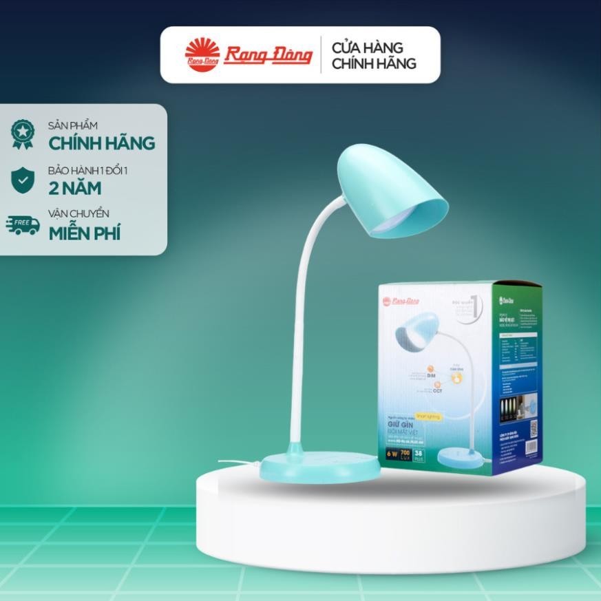 Đèn bàn bảo vệ thị lực Rạng Đông, Model: RD-RL-38.PLUS 6W