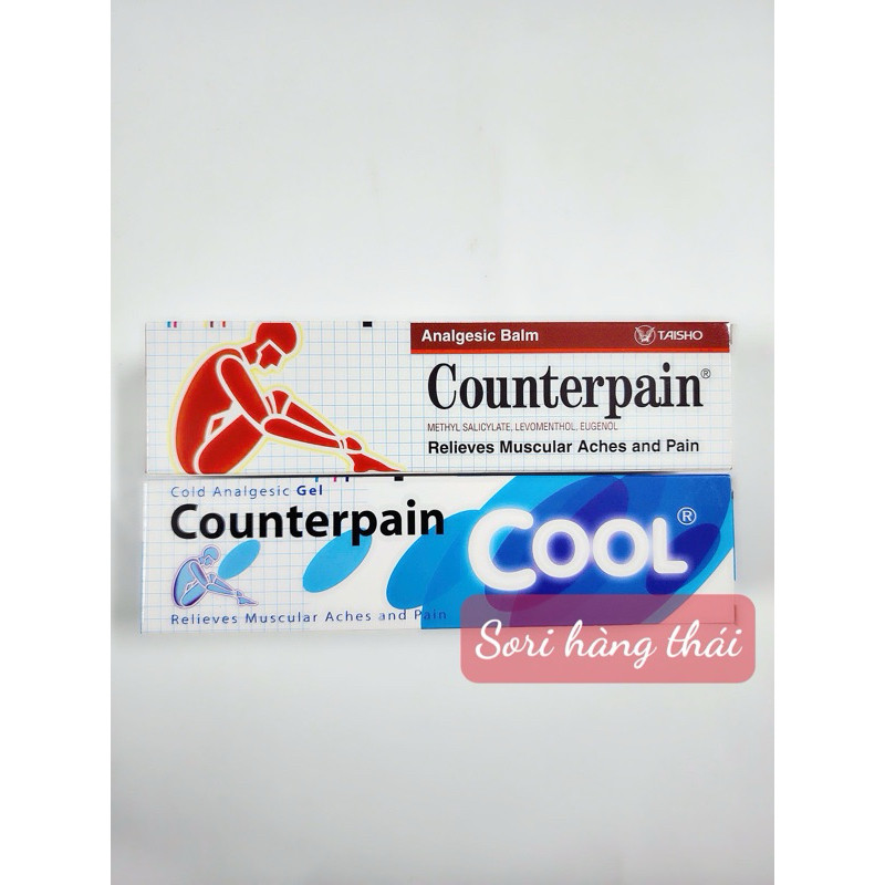 Dầu Xoa Bóp Counterpain Cool Thái Lan tuýp 120g SẴN HÀNG